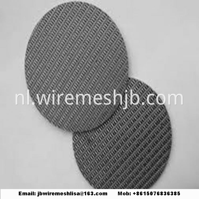 Stainless Steel Sintered Filter Mesh